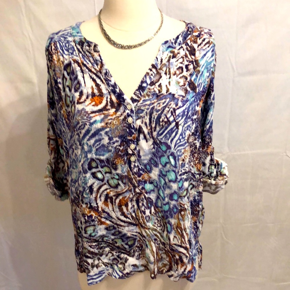 Hi/Low Nine West Gauze Top